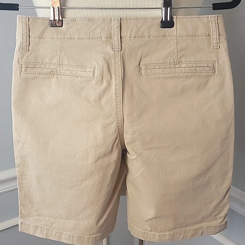 OLD NAVY | GAP Bundle of 3 Boy's Tan Flat Front School‎ Uniform Chino Shorts 14